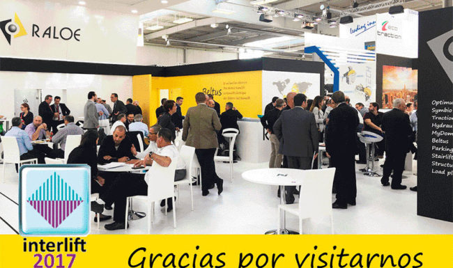 Agradecimientos Feria Interlift 2017