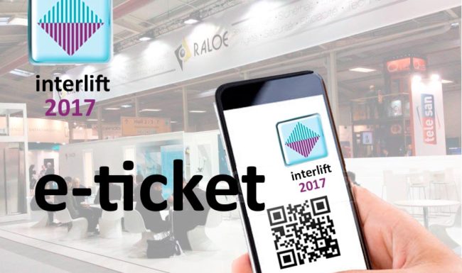 e-ticket Salon Interlift 2017