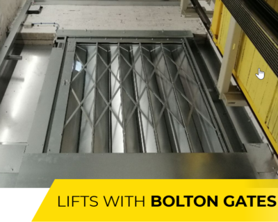 Raloe lifts with bolton gates doors