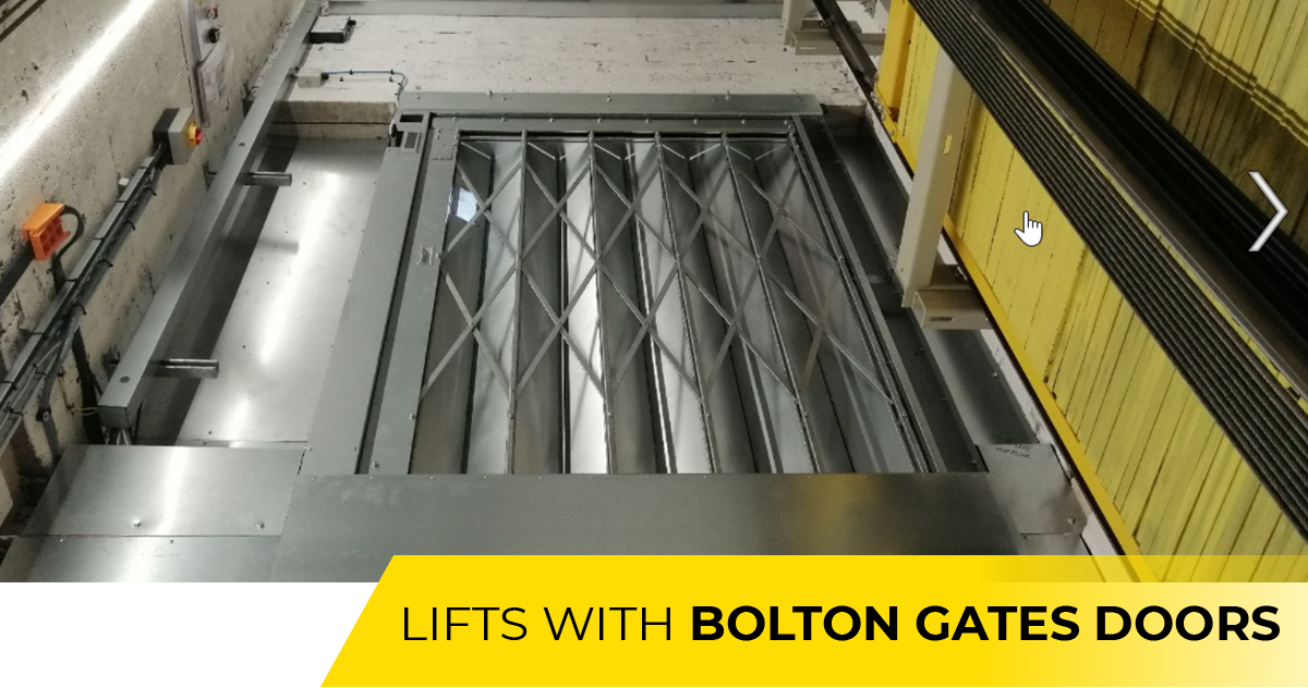 Raloe lifts with bolton gates doors