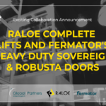 Elevate your lift experience with RALOE Complete Lifts and Fermator’s Tough Sovereign & Robusta Doors