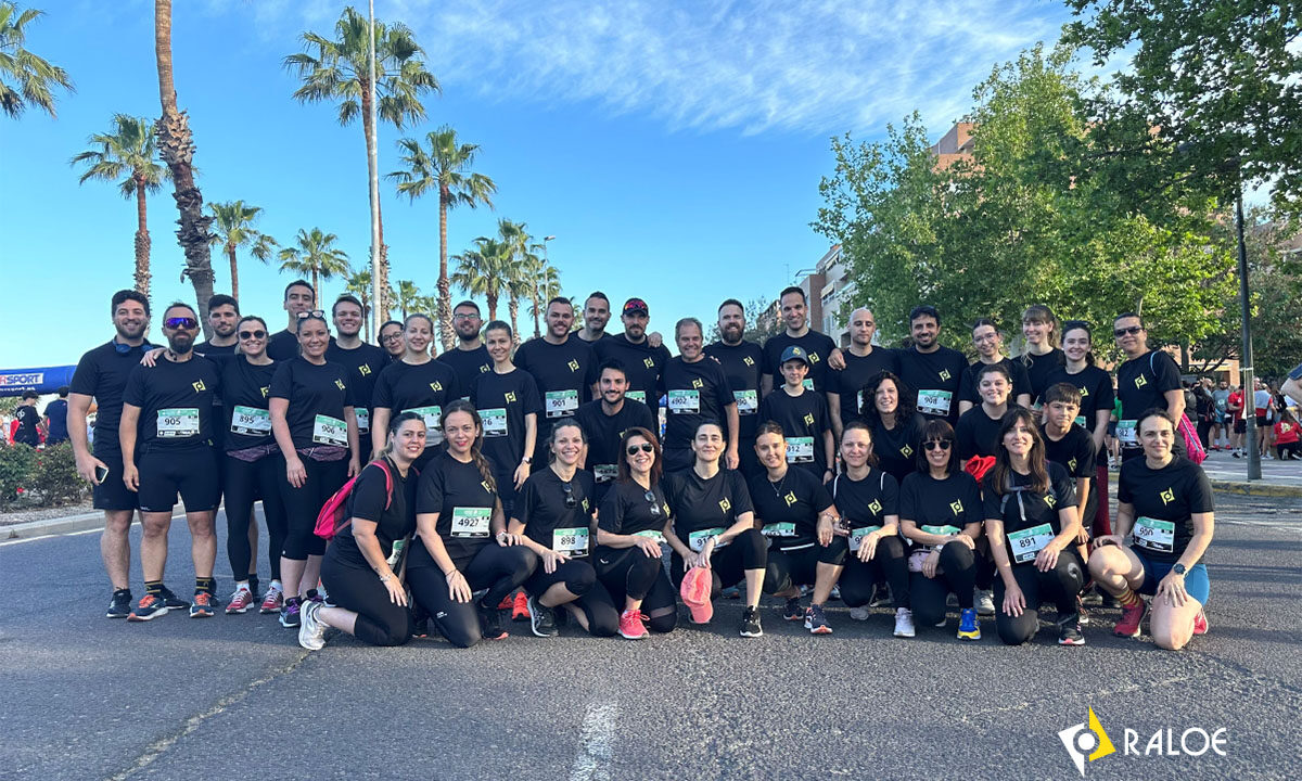 EL EQUIPO DE RALOE DESTACA EN LA XI CARRERA DE EMPRESAS DE VALÈNCIA